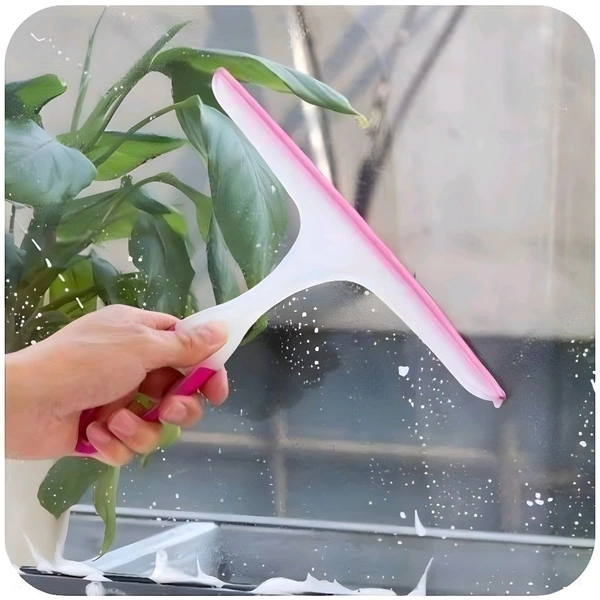 Multi-Purpose Plastic Wiper – For Glass, Mirror, Tiles & Kitchen Use - Pack 1