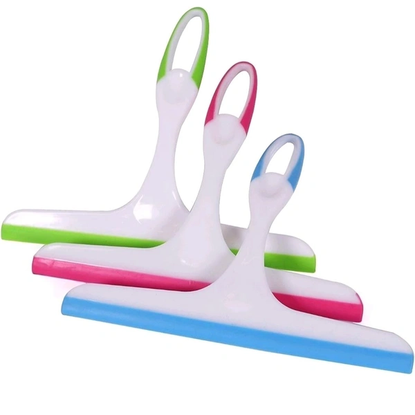 Multi-Purpose Plastic Wiper – For Glass, Mirror, Tiles & Kitchen Use - Pack 3