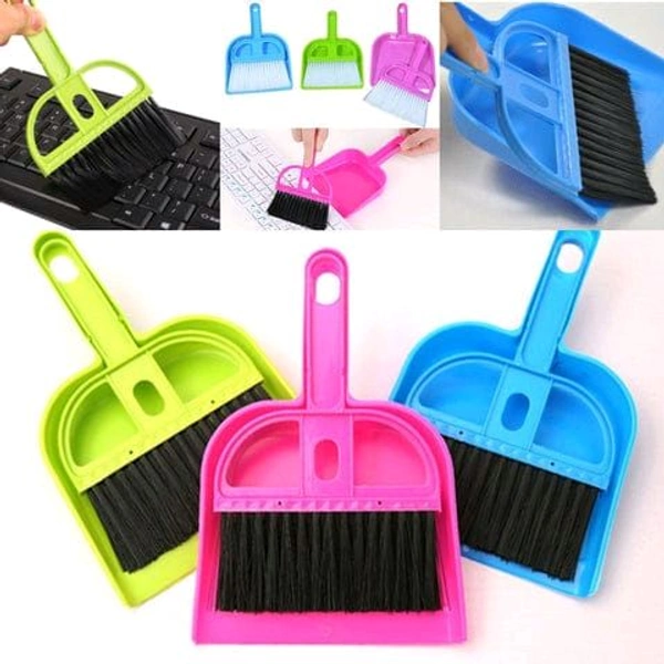 Mini Dustpan with Brush Set