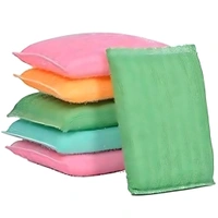Soft Nylon Scrub Pads – Multicolor Combo (Pack Of 12)