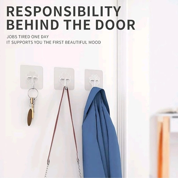 Self-Adhesive Wall Hook – Heavy Duty  - Pack 1