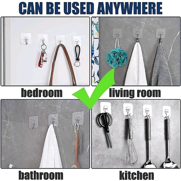 Self-Adhesive Wall Hook – Heavy Duty  - Pack 1