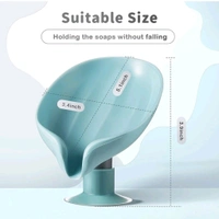 Leaf Shape Soap Holder with Drainage – Pack of 1

