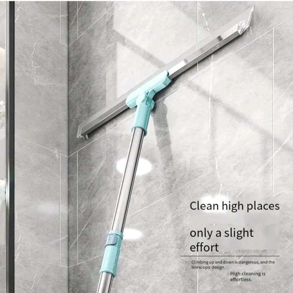 Multipurpose Floor & Glass Squeegee, Wet/Dry Debris Cleaning, Magic Wiper Broom – Suitable for Tile, Wooden Floors, and Glass