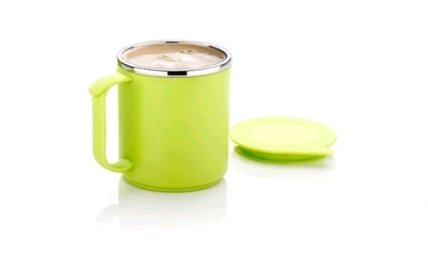 Stainless Steel Plastic Coffee Mug