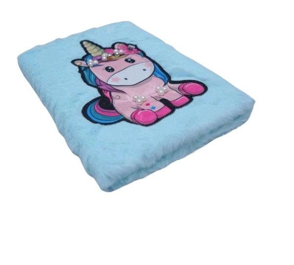 Unicorn Design A5 Ruled For Kids Light Dairy 