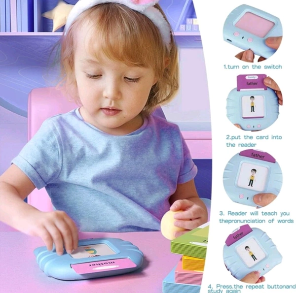 Speach Therapy Toys 2-6 Years, Electronic Learning Education Toys.