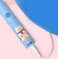 Electric Toothbrush For Kids With 5 Modes,3 Brush Heads, Rechargeable Battery, Waterproof 