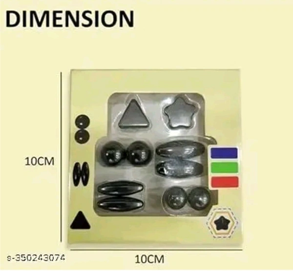 9 Pcs Kids Magnet Match Rings Game.