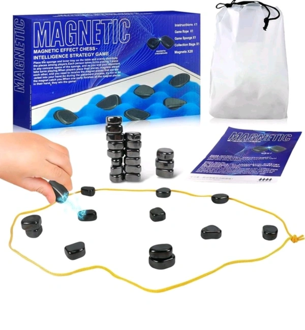 Magnetic Chess Game Fun Table Top Magnetic Game.