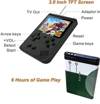 Video Game With Mario,Super Mario Contra, 400 Games With Battery 