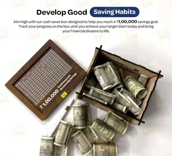Money Saving Box For Kids And Adult 