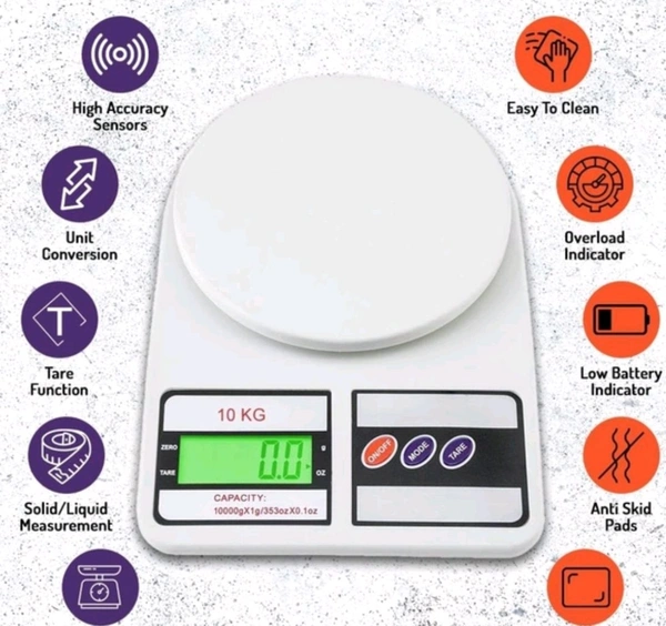 Digital Weighing Scale Upto 10 Kg.