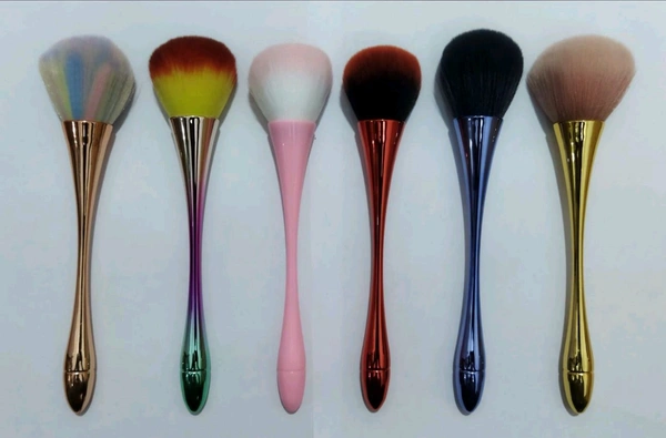 Nail Art Dust Brush For Manicure Beauty Brush Blush Powder Brushes Fashion Gel Nail Accessories.

