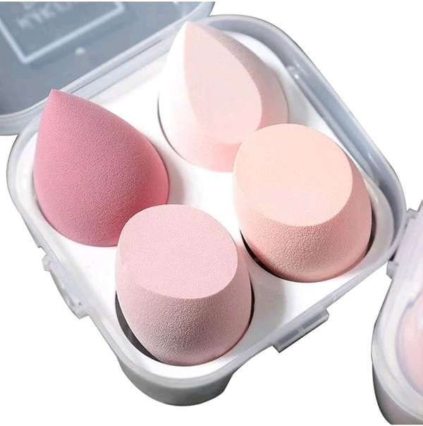  4Pcs Makeup Sponges Set Beauty Blender.