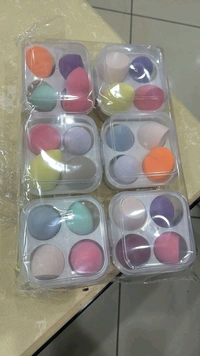  4Pcs Makeup Sponges Set Beauty Blender.