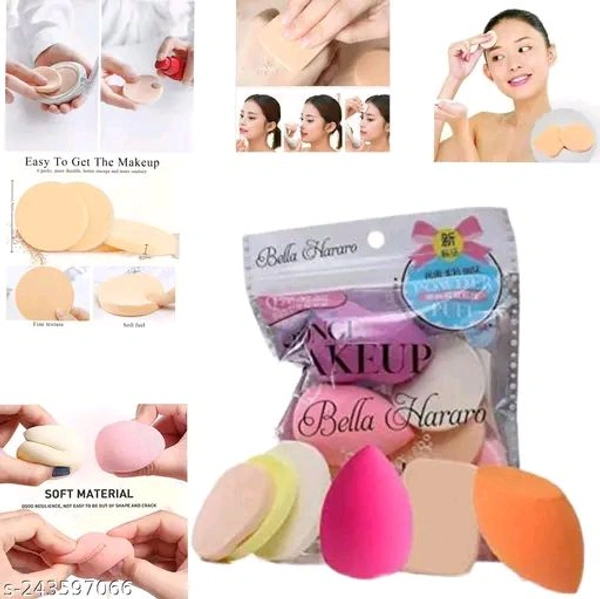 Beauty Blender Puff Multicolour Set Of 6