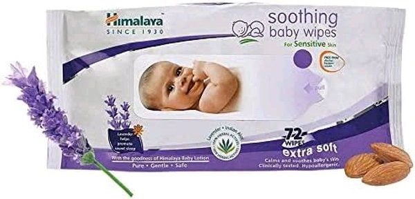 Himalaya Baby Wipes 72 Pcs