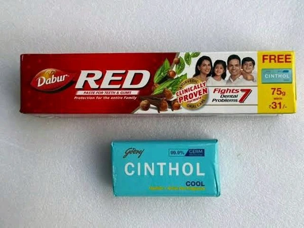 Dabur Red 100gm Cinthol Free