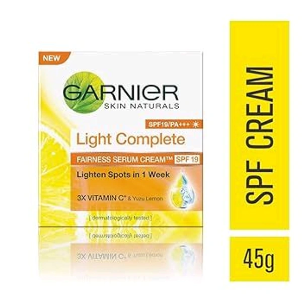 Garnier Light Cream 45gm,04/26