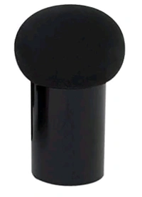 Black Mushroom Head Beauty Blender Soft Puff For Makeup (Pack Of 1with Plastic Box)
