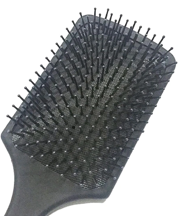  Premium Collection Mini Paddle Hair Brush for Men & Women, Black