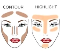 Professional 2in1 Matte Contour 3D Balm Highlight and Contour Stick