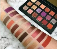 Eyeshadow Palette, 18 Shades, Rose Gold and Neutral Tones, Shimmer and Matte Finish