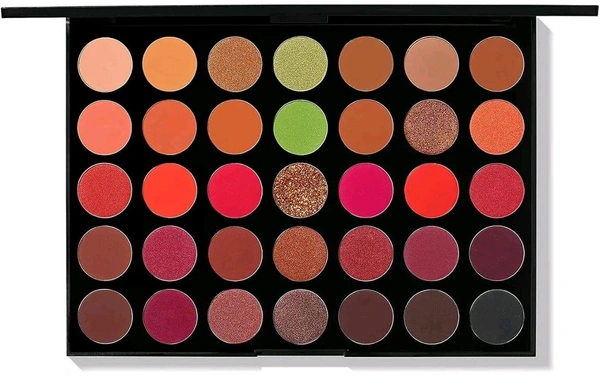 High Pigment Eyeshadow Palette Color Studio Makeup Colorful Shades Blendable Shimmery Eye Shadow Palette (Multicolor) (MultiColor, Regular)

