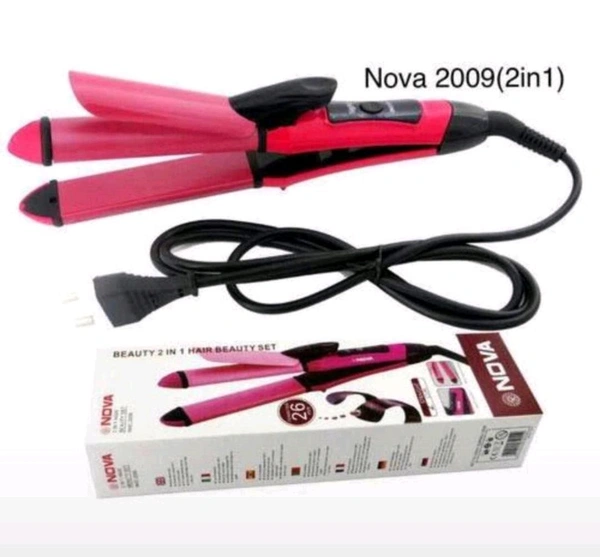  NOVA Hair Straightener – Professional Ceramic Hair Straightener for Smooth & Silky Hair

