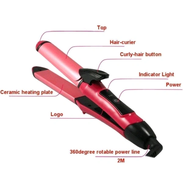  NOVA Hair Straightener – Professional Ceramic Hair Straightener for Smooth & Silky Hair

