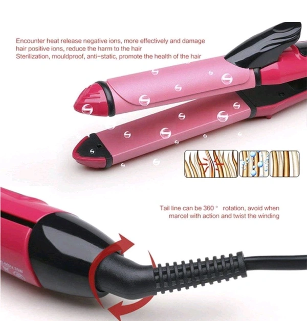  NOVA Hair Straightener – Professional Ceramic Hair Straightener for Smooth & Silky Hair

