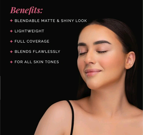 PERFECT COLOR SHADE NEW CONCEALER MATTE LIGHT WEIGHT PALETTE PACK OF 1