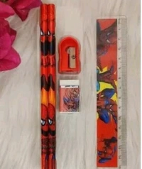 Red Stationary Gift Pack For Kids