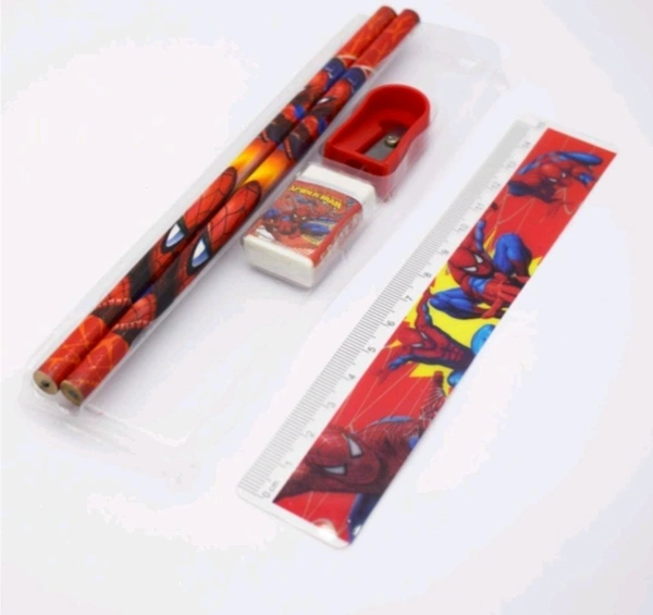 Red Stationary Gift Pack For Kids