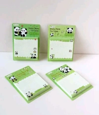 Cute Panda Sticky Note Pad