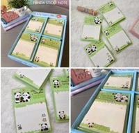 Cute Panda Sticky Note Pad