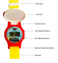 Disney Watch With Openable Cover Kids Digital Watch