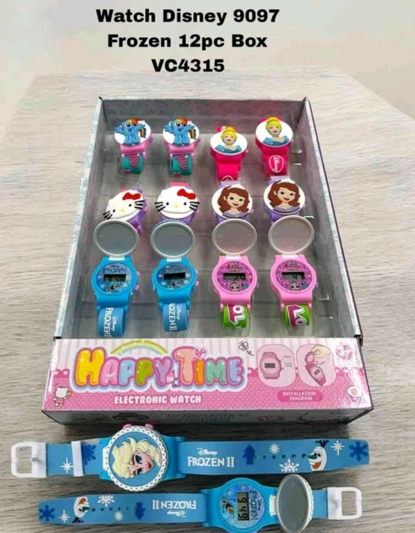 Disney Watch With Openable Cover Kids Digital Watch