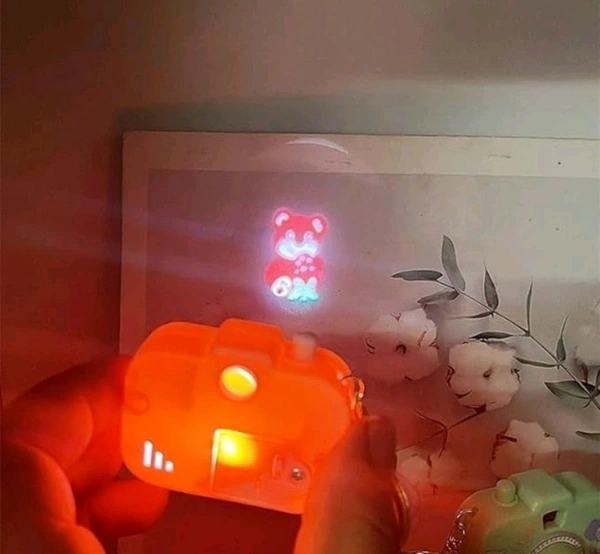 High Quality Projective Camera Keychain 
