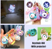 High Quality Projective Camera Keychain 