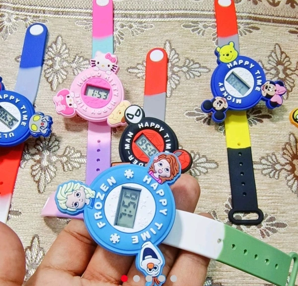 Digital Watch Stylish Spinner Watch 