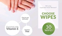 Ocean Blue Nail Polish Remover Wipes. Nail Paint Remover Wipes, Wet Pads Wipess (Nail Paint Reducer) P

