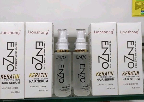 Enzo Professional Keratin Hair Serum for Wig and Patch Best Solution For Patch's Damaged Hair Smooth Hair - 100 ML
