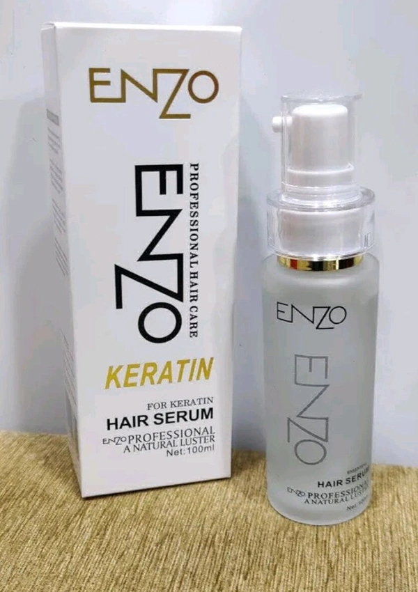 Enzo Professional Keratin Hair Serum for Wig and Patch Best Solution For Patch's Damaged Hair Smooth Hair - 100 ML