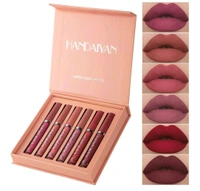 Liquid Matte Lipstick Set of 6 | Waterproof & Long Lasting Formula | Bold & Smudge-Proof Lip Colors for All Skin Tones | Lightweight Matte Finish 

