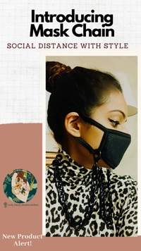 Mask chain - Black 