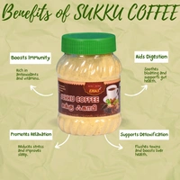 EHAS Sukku Coffee - 125g  | 100% Natural Herbal Coffee with Ginger, Palm Sugar & Spices | Instant Energy Booster | Rich in Iron & Calcium | No Added Preservatives |