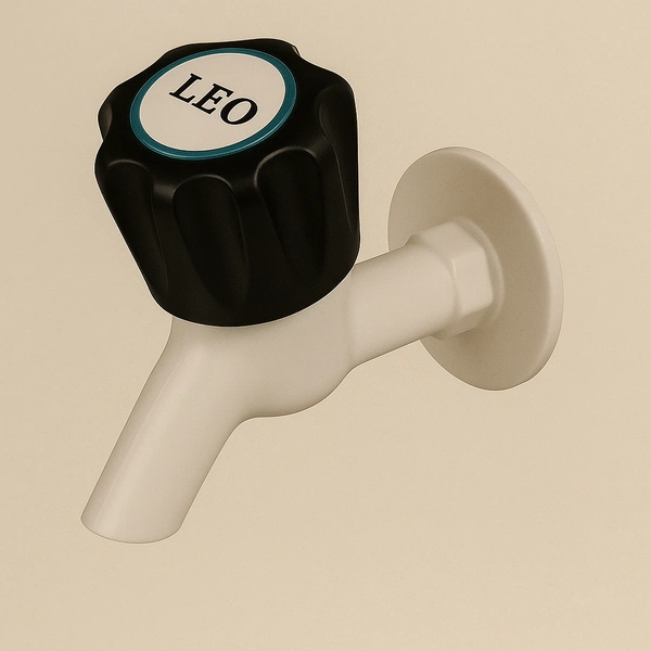 Leo leo pvc bib tap  - regular size tap, charcol