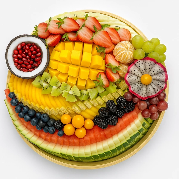 Rainbow Harvest Platter|طبق حصاد قوس قزح